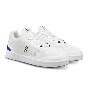 On Running The Roger Spin White Indigo Men's Tennis Shoes Size 11.5